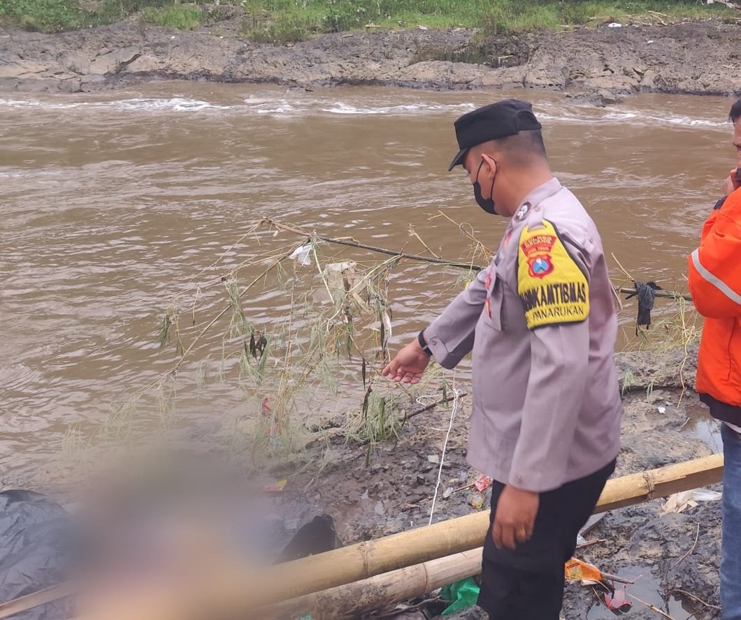 Diduga Hanyut, Pria Kepanjen Ditemukan Meninggal di Bantaran Sungai Brantas