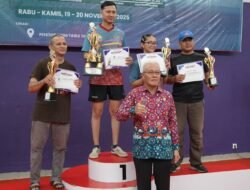 Turnamen Tenis Meja Wali Kota Palembang Cup 2025 Sukses di gelar, Diharapkan Jadi agenda tahunan