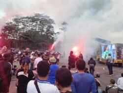 Polres Malang Gelar Nobar Arema vs Persebaya di Kanjuruhan, Arema Tahan Persebaya 1-1