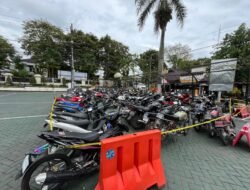 Ratusan Motor Pembalap Liar Disita! Halaman Polres Malang Penuh Sesak, Baru Bisa Diambil Usai Operasi Zebra