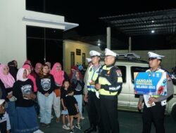 Satlantas Polres Malang Gelar ‘Zebra Night Run 2025’, Edukasi Bareng Komunitas Otomotif