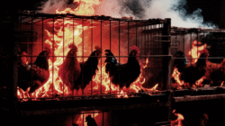 Kandang Ayam Di Lamongan Terbakar Ribuan Ayam Broiler Hangus