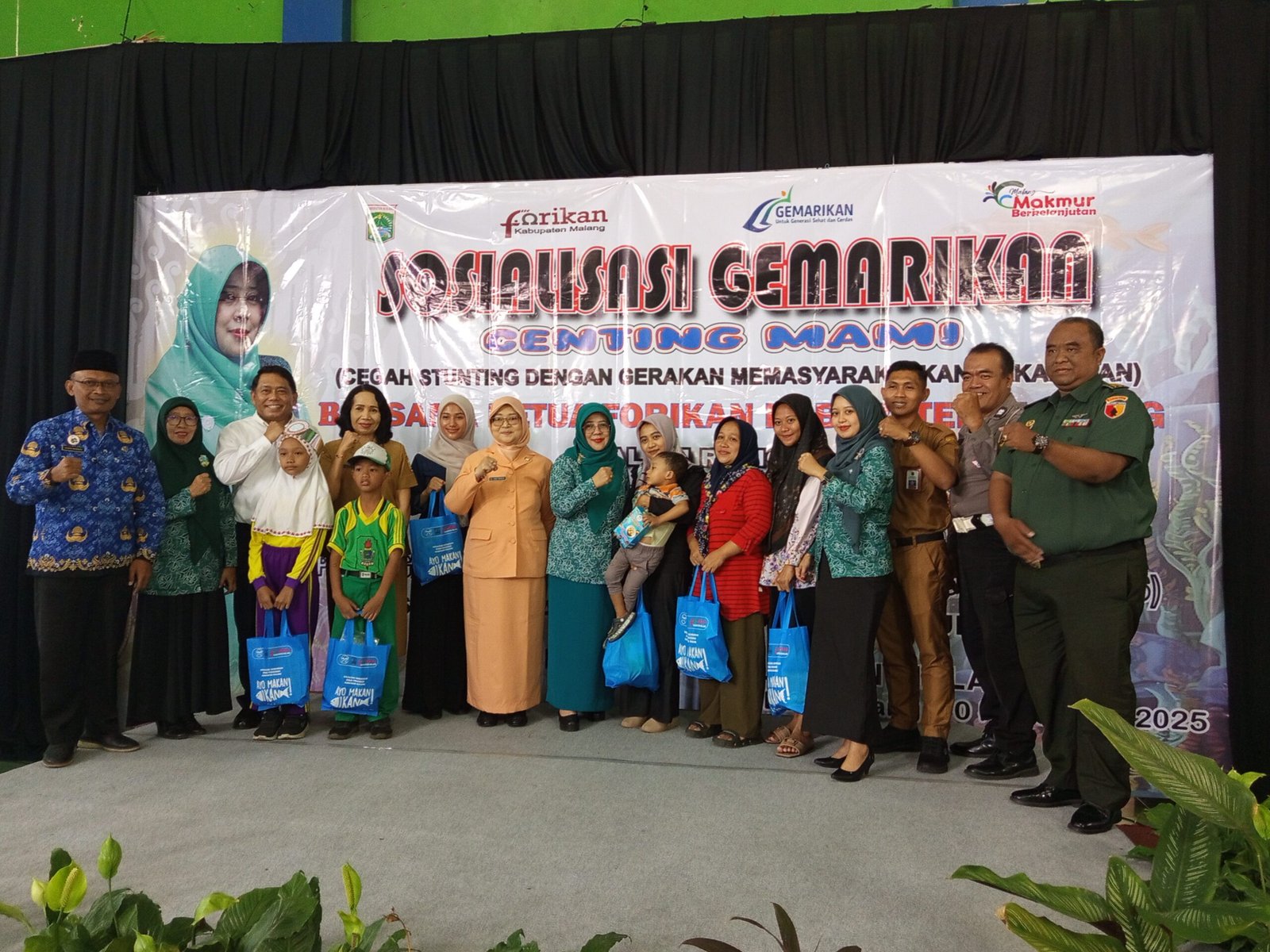 Dinas Perikanan Bersama Forikan Gencarkan Sosialisasi “Gemarikan Centing Mami” untuk Tekan Angka Stunting