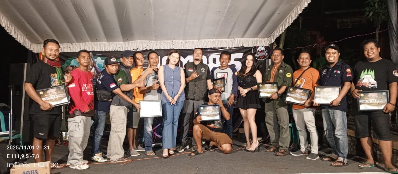 Ratusan Member SKIn Jawa Timur Padati Wisata Roro Kuning Nganjuk, Suasana Hangat Penuh Persaudaraan