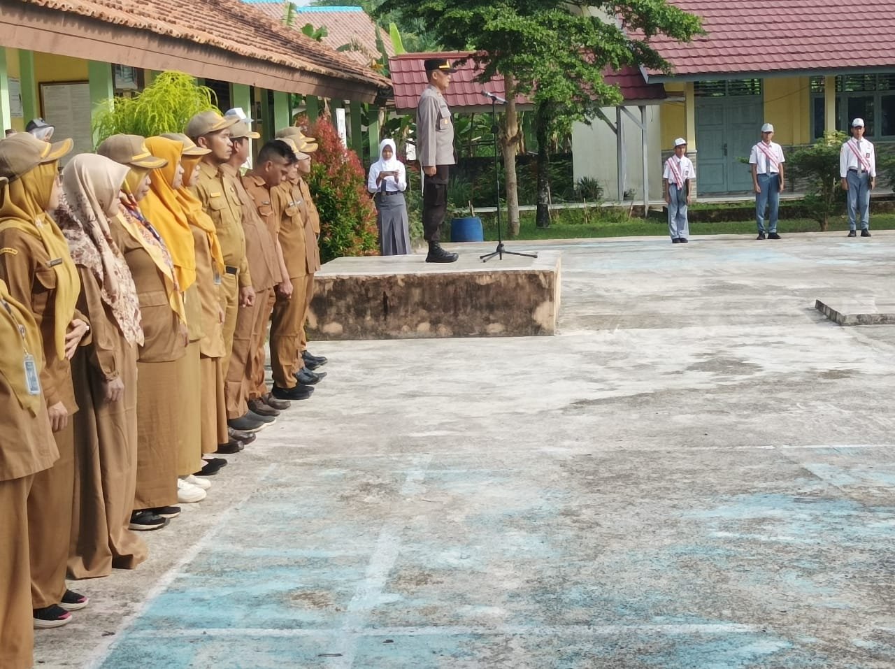 Kapolsek Rantau Alai Ajak Pelajar SMAN 1 Kandis Teladani Semangat Sumpah Pemuda dan Jadi Pelopor Kamtibmas