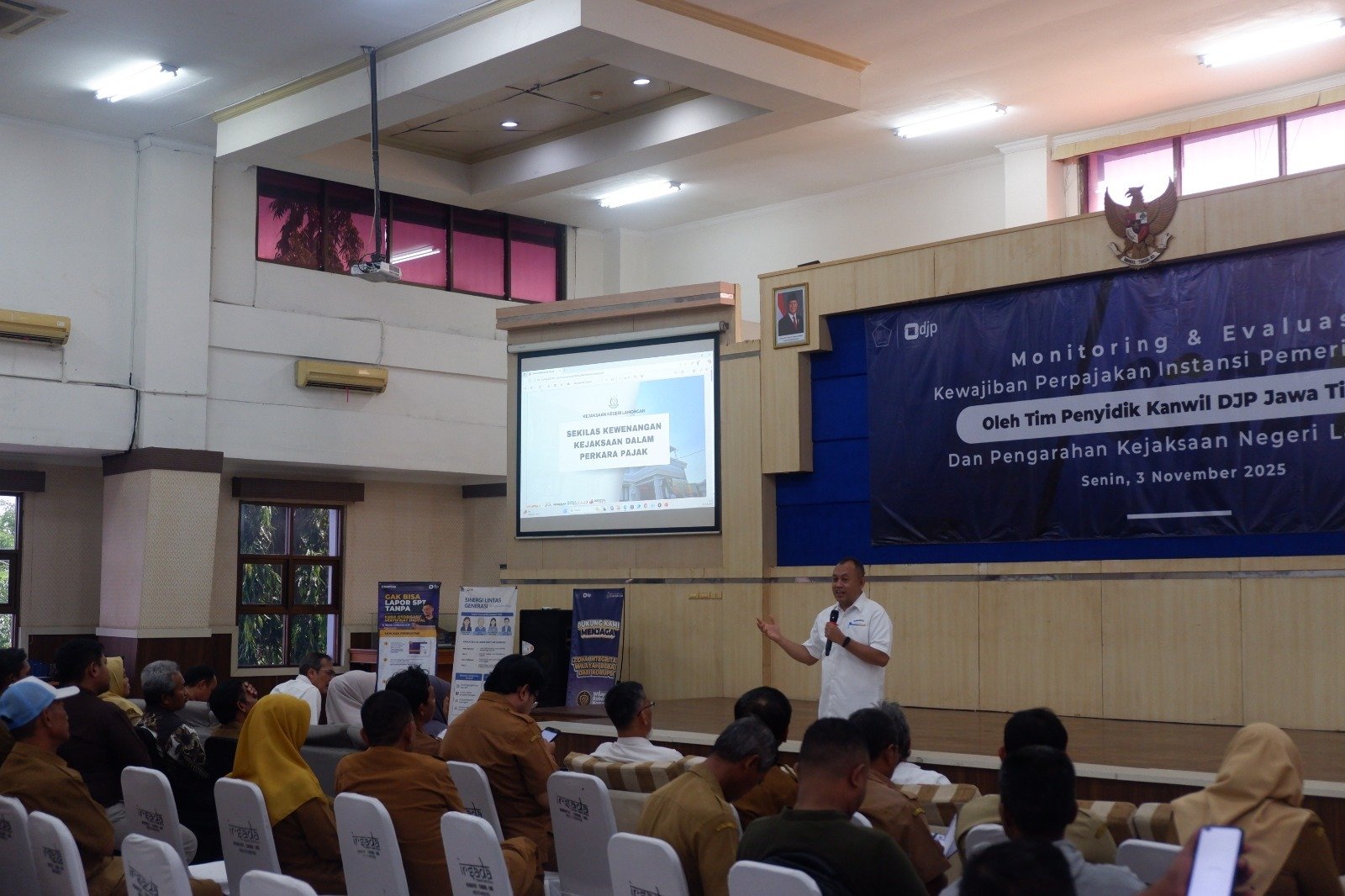 DJP, Kejari, dan DPMD Bersatu Wujudkan Desa Taat Pajak di Lamongan