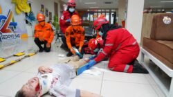 Simulasi Tanggap Darurat Gempa Bumi di Balaikota Among Tani Wujudkan Sinergi Penanggulangan Bencana di Kota Batu