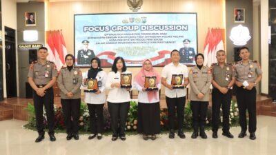 Polres Malang dan Sespimma Angkatan 74 Gelar FGD, Bahas Penanganan Anak Berhadapan dengan Hukum