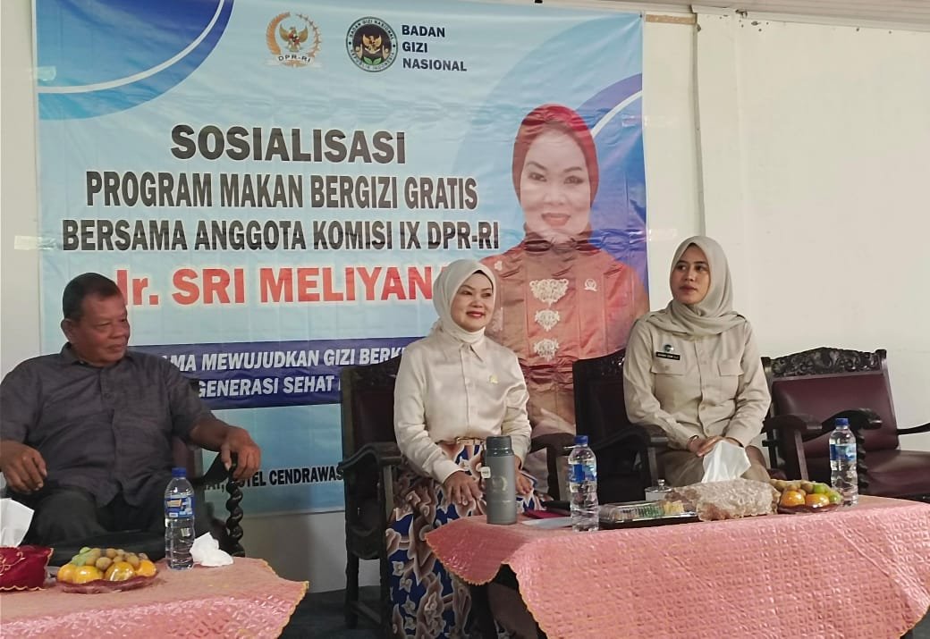 Anggota Komisi IX DPR RI Gelar Sosialisasi Program Makan Bergizi Gratis di Lahat, Dorong Generasi Emas 2045