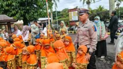 Satlantas Polres Malang Ajak 137 Murid TK Belajar Tertib Lalu Lintas