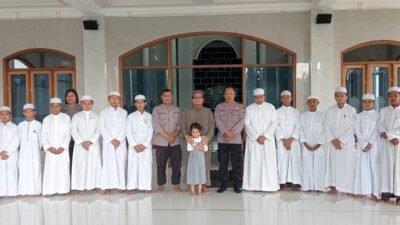 Satlantas Polres Malang Sambangi Ponpes Bahrul Muttaqin, Edukasi Santri soal Tertib Berlalu Lintas