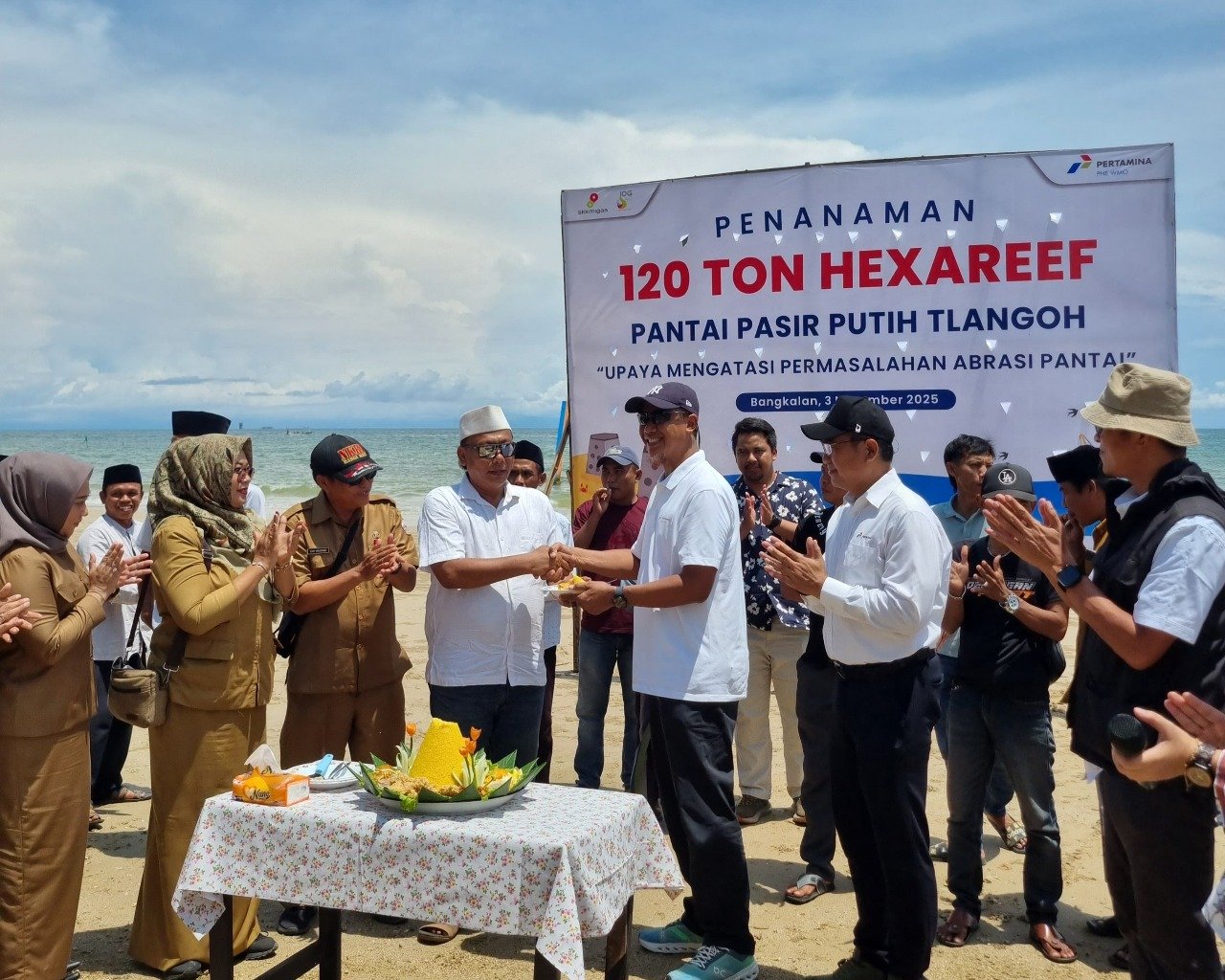 Tanam Hexa Reef, PHE WMO Lestarikan Pesisir dan Dongkrak Pariwisata di Bangkalan