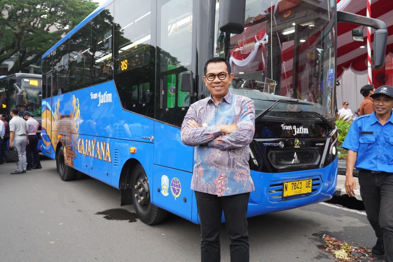 Wali Kota Batu Hadiri Launching Trans Jatim Koridor I, Kukuhkan Komitmen Integrasi Mobilitas Malang Raya