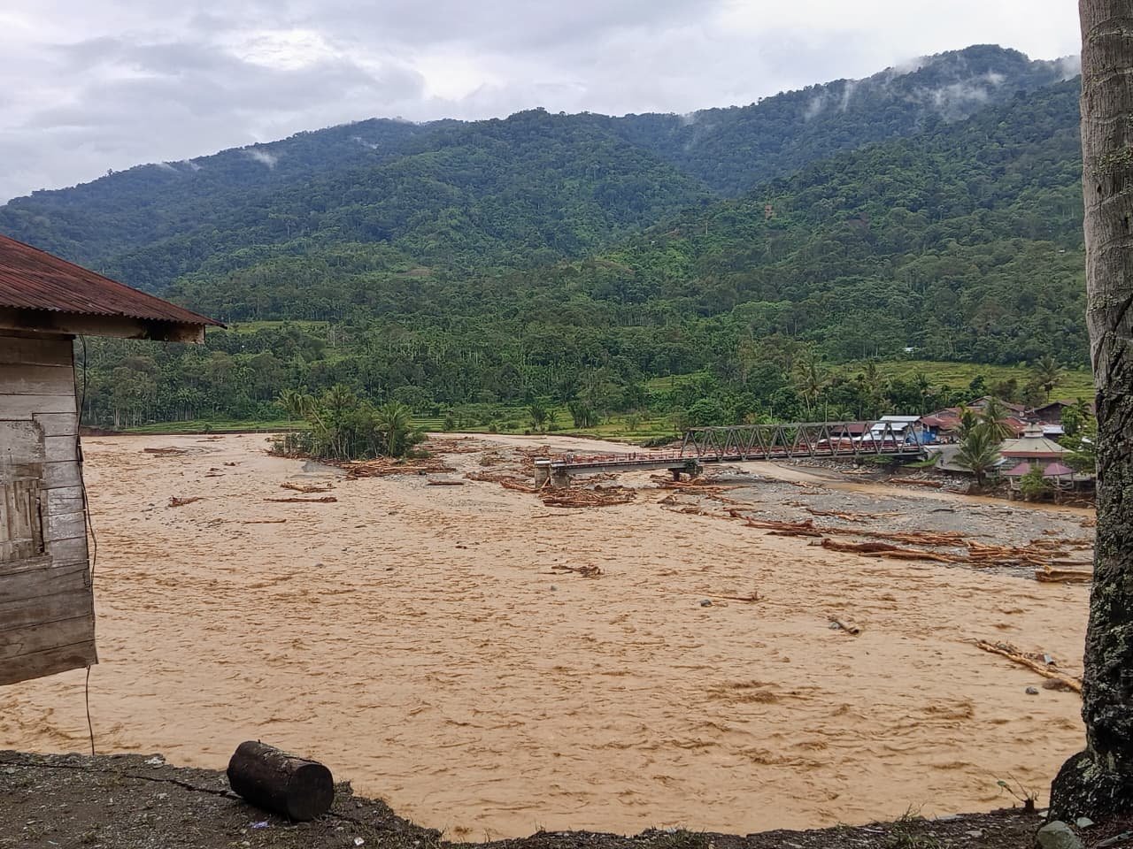 Dua Rumah Wartawan SWI Hanyut, Ribuan Warga Mengungsi Akibat Banjir Bandang di Beutong Ateuh Banggalang