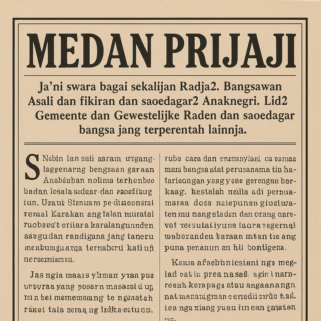 Medan Prijaji