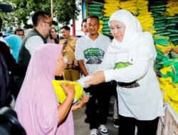 Gubernur Khofifah Gelar Pasar Murah di Pacitan, Pastikan Bahan Pokok Stabil Jelang Nataru dan Stok Aman