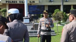 Wujud Kepedulian Sosial, Kapolres Ogan Ilir Ajak Personil Galang Dana Untuk Korban Banjir Bandang di Aceh, Sumbar dan Sibolga