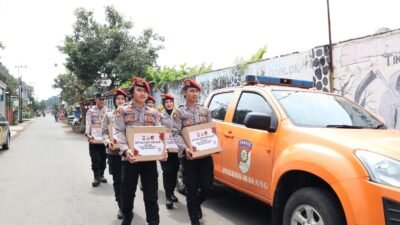 HUT Reserse ke-78, Satreskrim Polres Malang Tebar Kepedulian Lewat Santunan hingga Baksos