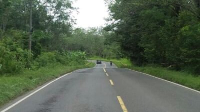 Jalintim Mulus, Tapi Menipu. Pengendara Diminta Waspada di Jalur Dabuk Rejo