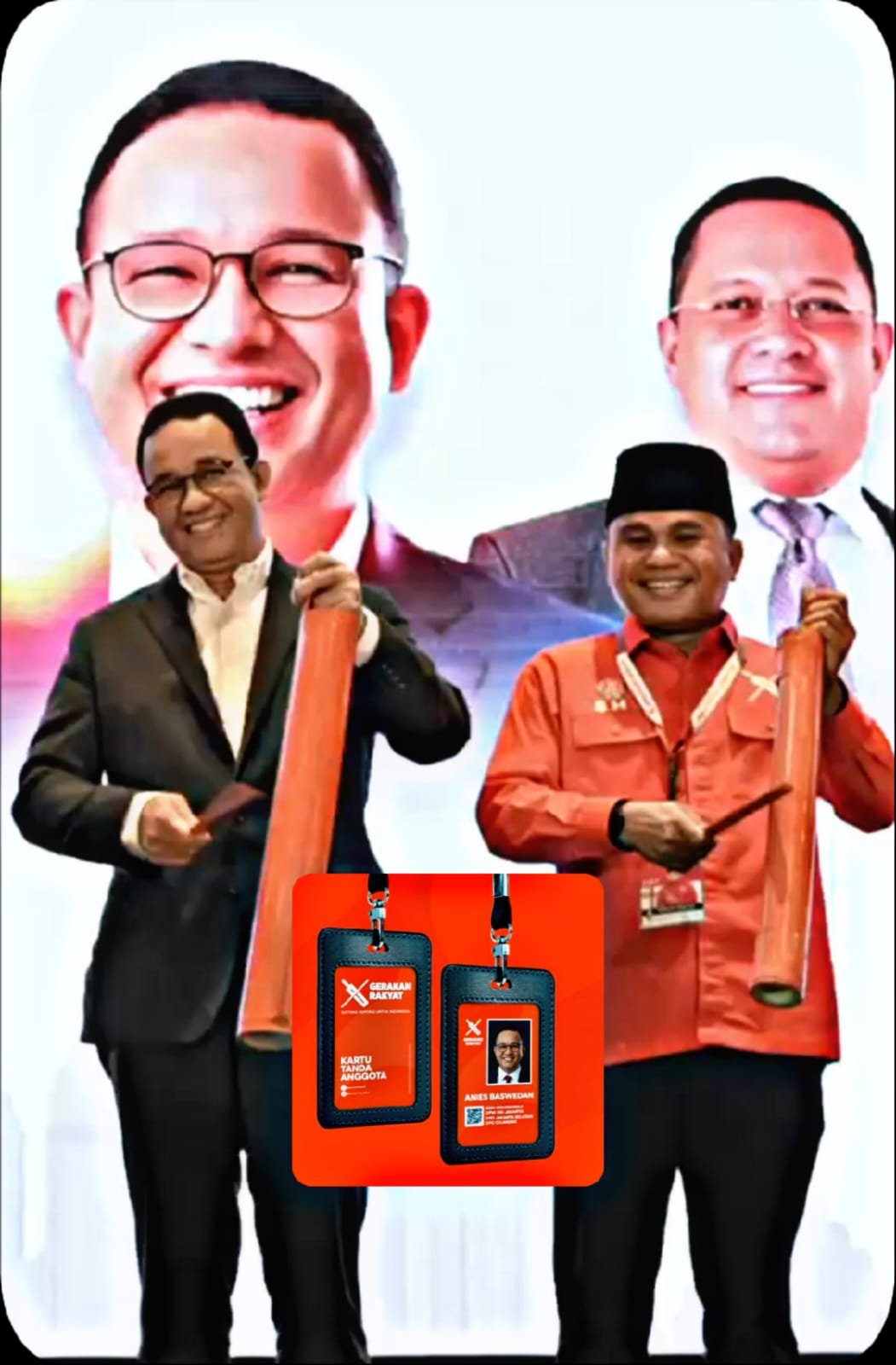 PELUNCURAN KTA GERAKAN RAKYAT DI JAKARTA DPD KOTA MAGELANG MENYAMBUT DENGAN ANTUSIASME