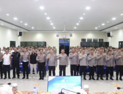 Jelang Operasi Lilin Semeru 2025, Polres Malang Gelar Latpraops Libatkan 258 Personel