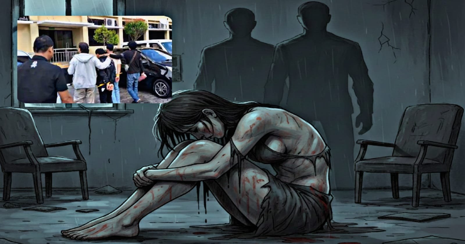 GADIS 19 TAHUN ASAL MAGELANG DIRUDAPAKSA KAKAK BERADIK DENGAN MODUS KENCAN BERAWAL DARI MEDSOS