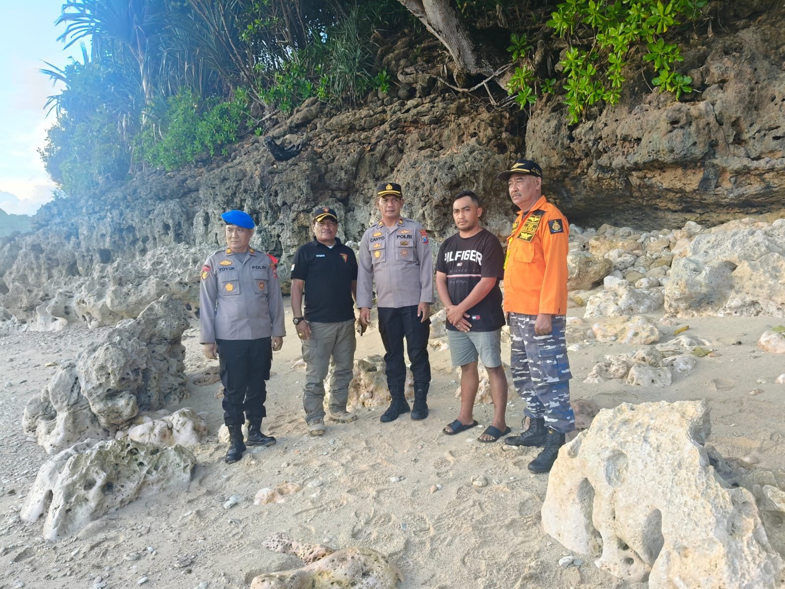 Video Diduga Buaya di Pantai Watu Leter Viral, Polres Malang Tegaskan Tak Ada Temuan