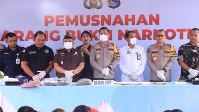 Polda NTB Paparkan Capaian Kinerja dan Musnahkan Barang Bukti Narkotika