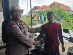 Aipda Nanang Sumantri, S.H. Berikan Edukasi Kamtibmas, Ajak Warga Sambut Tahun Baru dengan Doa dan Kebersamaan
