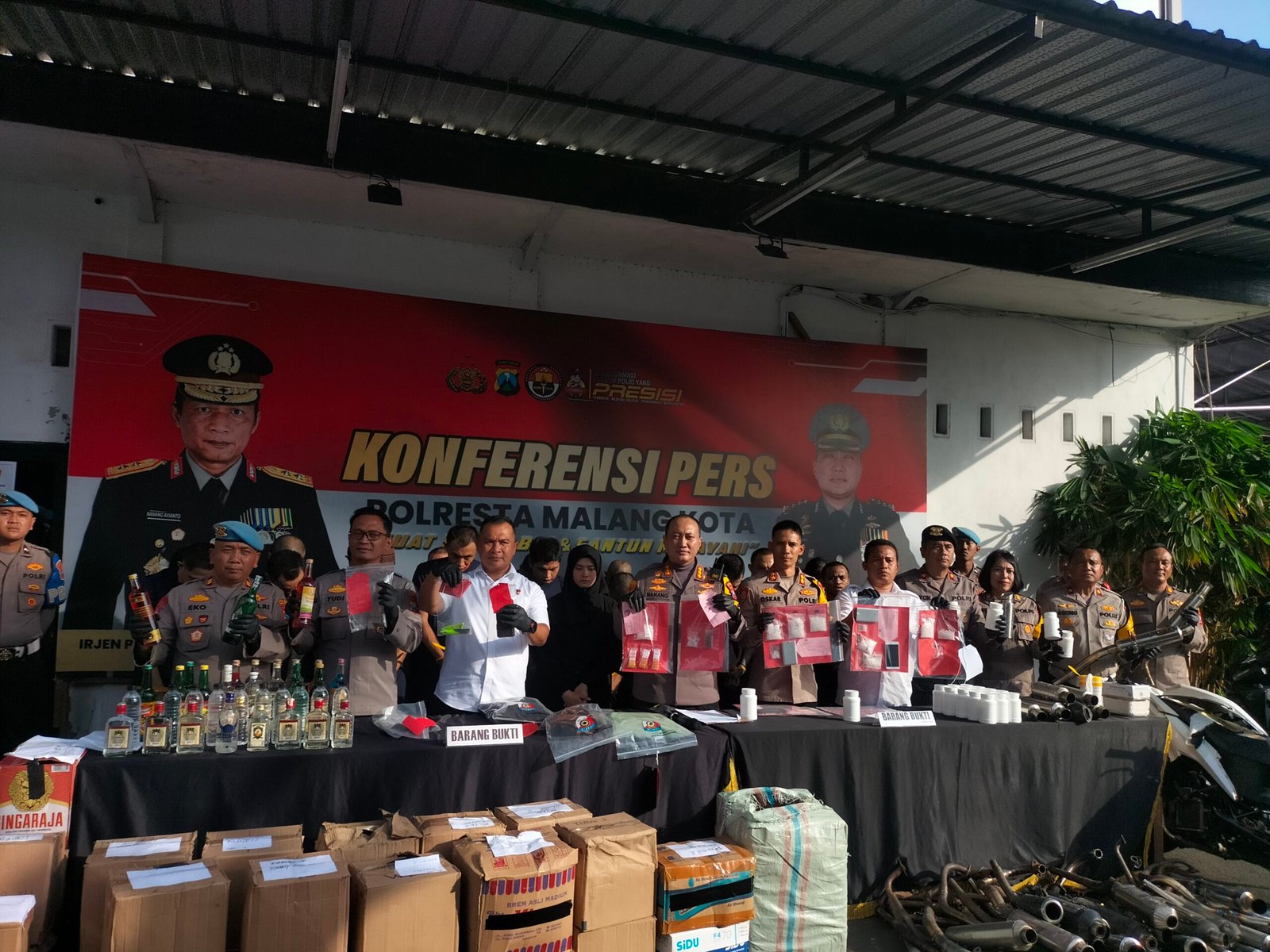 Tren Kriminalitas di Kota Malang Turun Drastis 41,7 % Sepanjang 2025