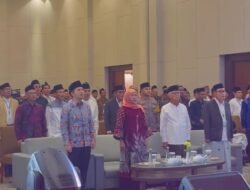 KH Moh Hasan Mutawakkil Alallah Sebagai Ketua Umum MUI Jawa Timur 2026–2031.