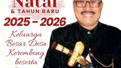 Pemerintah Desa Kerembong Ajak Warga Perkuat Persaudaraan di Momentum Natal dan Tahun Baru 2025–2026
