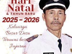 Keluarga Besar Desa Teruwai Sampaikan Ucapan Natal dan Tahun Baru 2025–2026