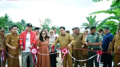 Infrastruktur Bagus, Bupati Banyuasin Resmikan Jalan SP3 Sei Tapa–Sebubus Kecamatan Air Kumbang