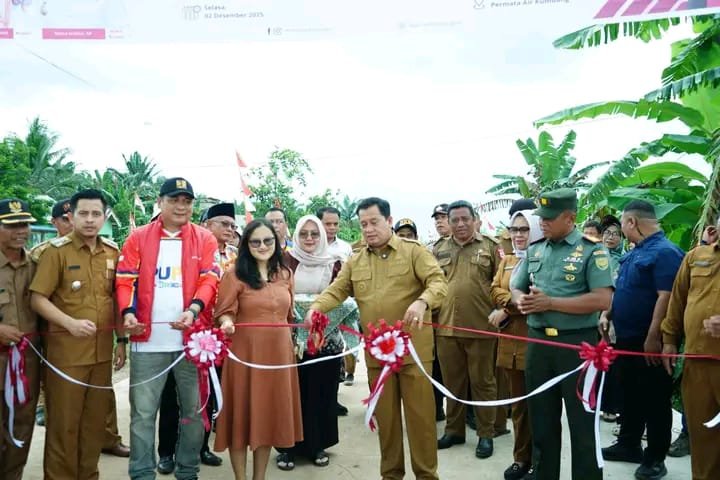 Infrastruktur Bagus, Bupati Banyuasin Resmikan Jalan SP3 Sei Tapa–Sebubus Kecamatan Air Kumbang