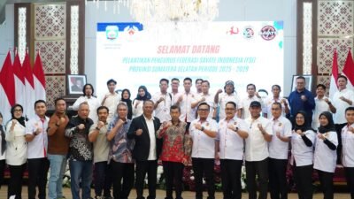 Resmi Dilantik di Griya Agung, Savate Sumsel Pasang Target Internasional