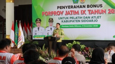 Semangat Atlet Sidoarjo Menyala! Bonus Resmi Diserahkan Pemkab