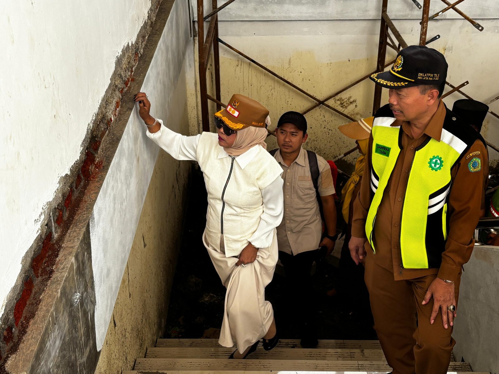 Pembangunan SMPN 2 Prambon Diperiksa Ulang, Wabup Tekankan Tanggung Jawab