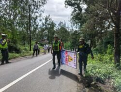 Jalur Ekstrem Bromo Dipasang Peringatan, Polisi Ingatkan Keselamatan
