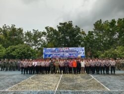 Polres Bangkalan Siagakan 274 Personel Gabungan Amankan Natal 2025 dan Tahun Baru 2026