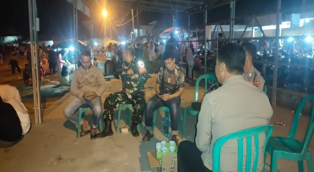 Koramil Pedamaran Aktifkan Patroli Siskamling, Danramil Apresiasi Kepedulian Warga Jaga Keamanan Lingkungan