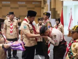 Lantik Pramuka Garuda 2025, Bupati Sidoarjo Dorong Generasi Berkarakter