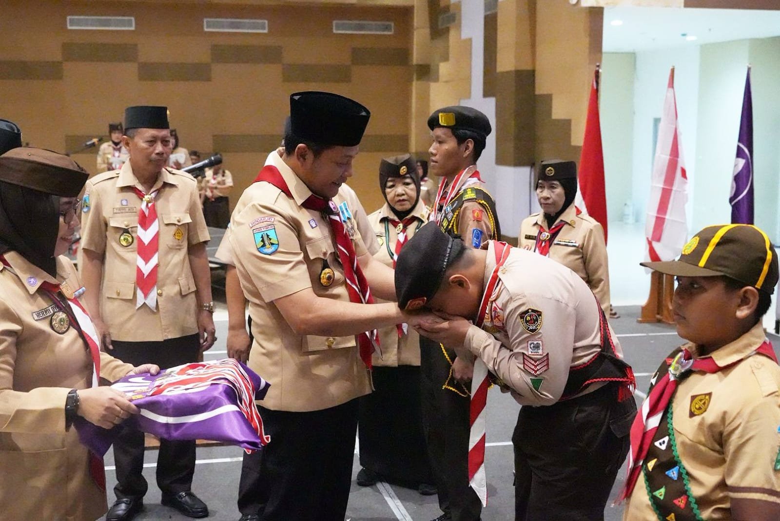 Lantik Pramuka Garuda 2025, Bupati Sidoarjo Dorong Generasi Berkarakter
