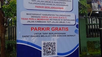 Parkir Berlangganan Berlaku 2026, Pemkab Tulungagung Gencarkan Sosialisasi ke Masyarakat