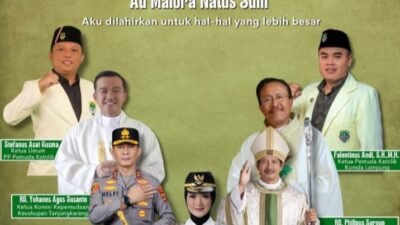 Pemuda Katolik di Lampung Ikuti Diklatsar Gelombang 111 di SPN Polda Lampung