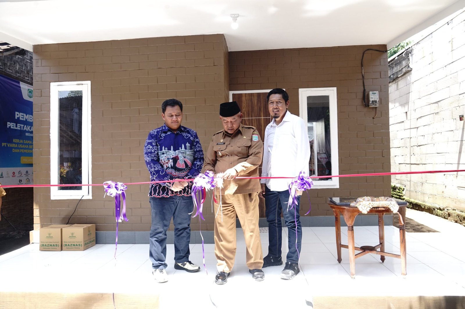 Bupati Malang Resmikan Rumah Layak Huni Hasil Bedah Rumah di Pakis, Wujud Kolaborasi Pemerintah dan Swasta