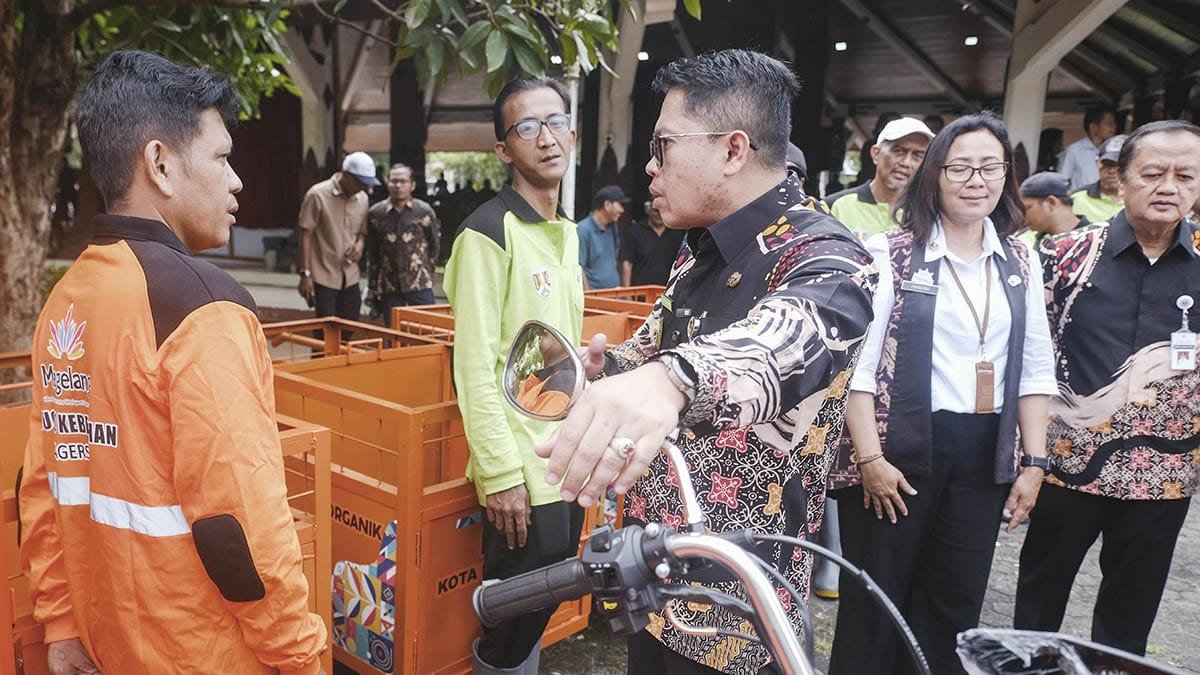 PEMKOT Magelang perkuat pengelolaan sampah Berbasis sumber lewat bantuan SARPAS