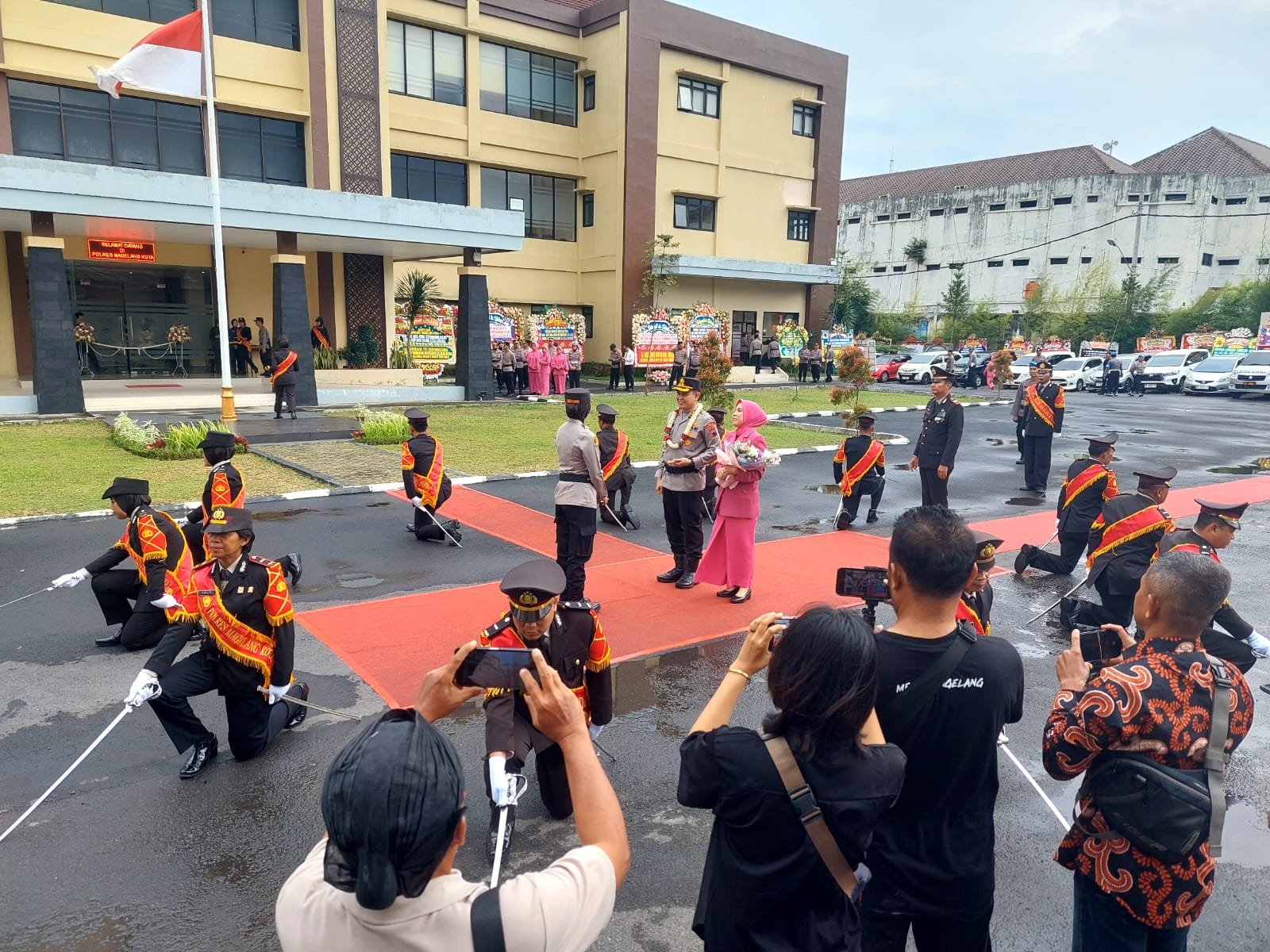 SERAH TERIMA JABATAN KAPOLRES BARU MAGELANG KOTA