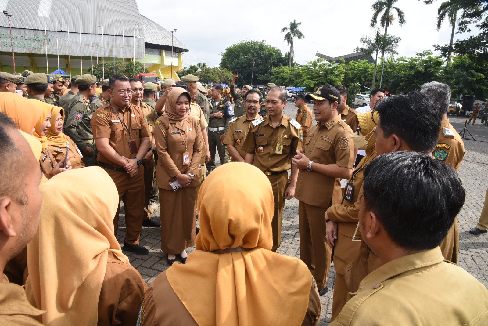 Ribuan ASN Sidoarjo Teguhkan Komitmen Bangun Daerah pada Apel Akbar 2026