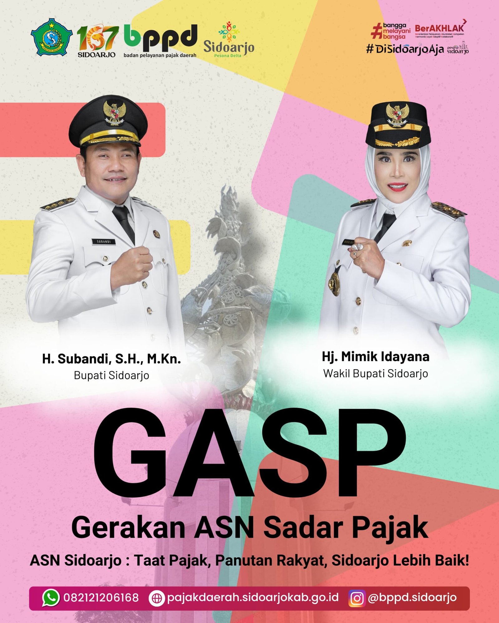 Bupati Sidoarjo Ajak ASN Bayar Pajak Lebih Awal, Dorong Kemandirian Fiskal Daerah